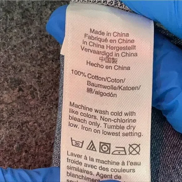 NWT j Crew Blue Denim Shirt Dress 16 - Picture 4 of 8